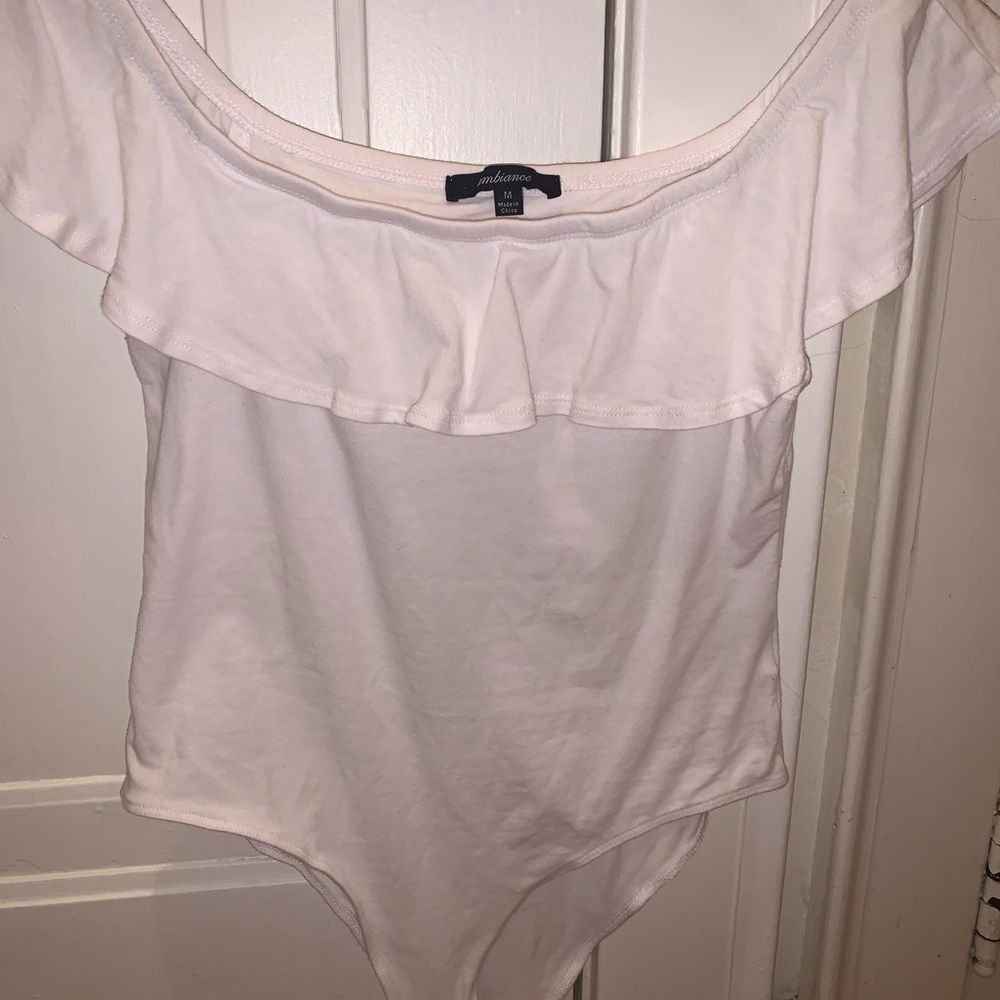 Off the shoulder bodysuit